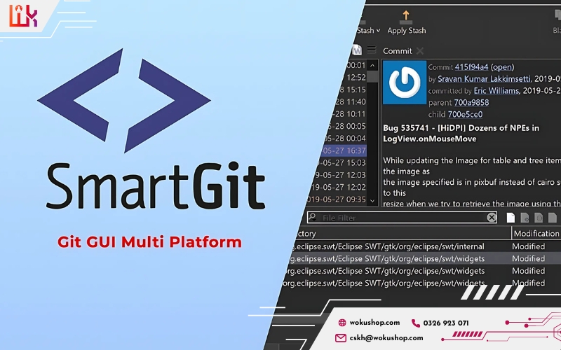 SmartGit key cung cấp quyền truy cập đầy đủ cho quản lý mã nguồn chuyên nghiệp