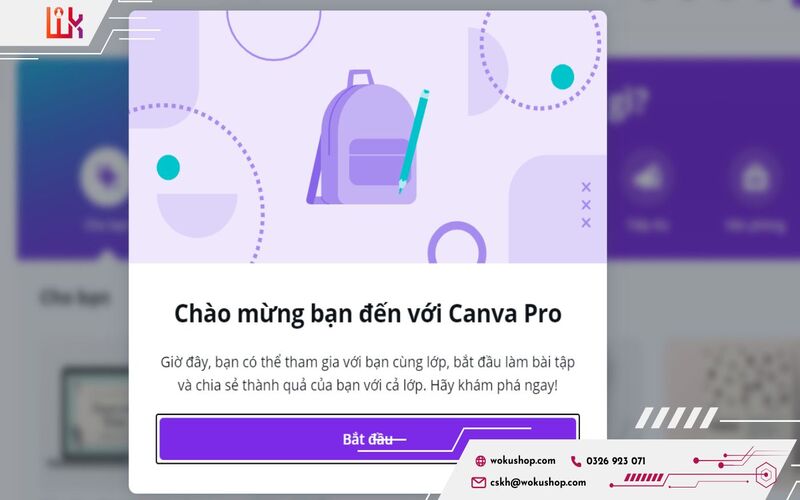 Tận dụng tối đa tính năng cao cấp khi nâng cấp tài khoản Canva Pro giá rẻ